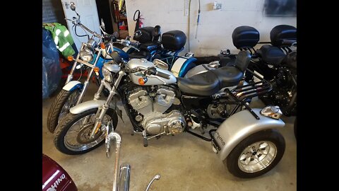 For sale From our current product range the 2006 Rhino Harley Sportster in silver