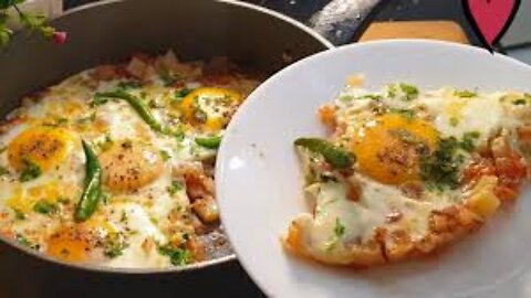 Potato.Egg.Tomato Ki Recipe || Aloo Recipe || Afghani Amelet || Breakfast Recipe || صرف 5 منٹ میں