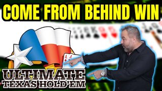 Big Loss, Then a Comeback at Ultimate Texas Hold 'Em!