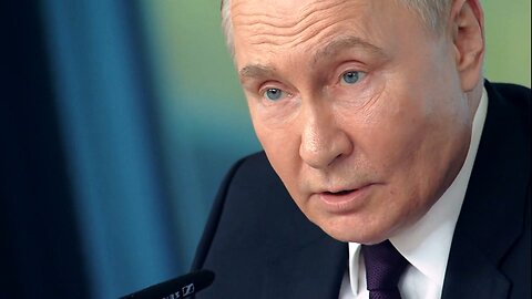 Putin - When the blood of Russian people was shed in the Donbass, is that not blood, but water, ...