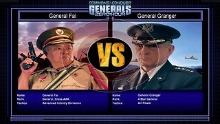 Command & Conquer - Generals - Zero Hour - Infantry Challenge Part 1
