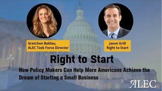 How Policy Makers Can Help More Americans Achieve the Dream of Starting a Small Business