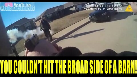 You Couldn't Hit The Broad Side Of A Barn! | Muskogee, Oklahoma Police Officer Involved Shooting