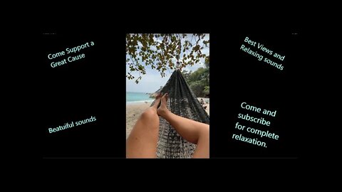 Ocean View On The Beach In A Hammock #youtube #shorts #youtubeshorts