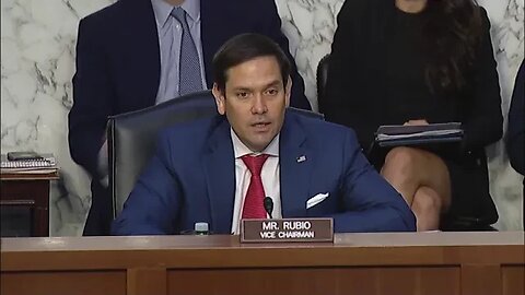 Vice Chairman Rubio Speaks at Senate Intel Hearing on Counterintelligence Threats Posed by the CCP