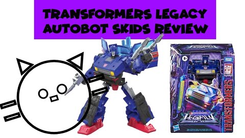 Transformers Legacy Skids review!