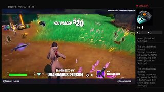 Welcome to Fortnite with Trek2m day 724