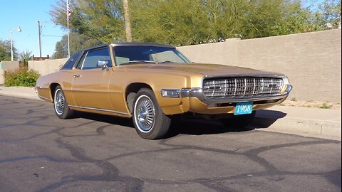 1968 Ford Thunderbird T Bird Landau 429 in Gold & Ride on My Car Story with Lou Costabile