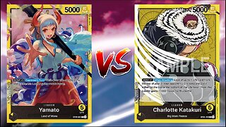 One Piece TCG Yamato Big Mom VS Charlotte Katakuri!!