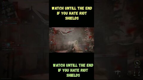 If you hate the riot shield watch this video (mw2)