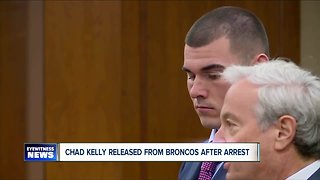 Chad Kelly released by Broncos one day after arrest