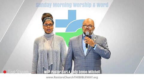 JOIN US SUNDAY @ 10AM AT RESTORE CHURCH THE BIBLE WAY