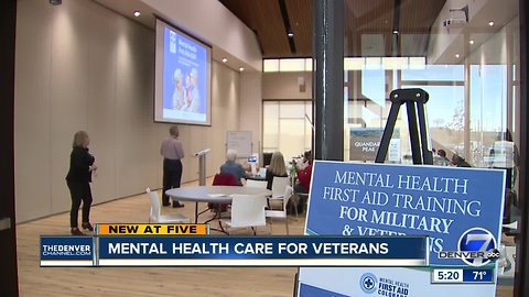 Classes are offered for family and loved ones of veterans to learn about military mental health