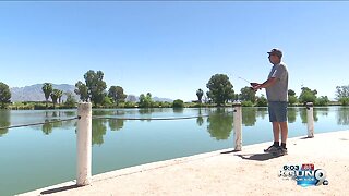 Arizona Game and Fish give out about 30 citations to people fishing without a license