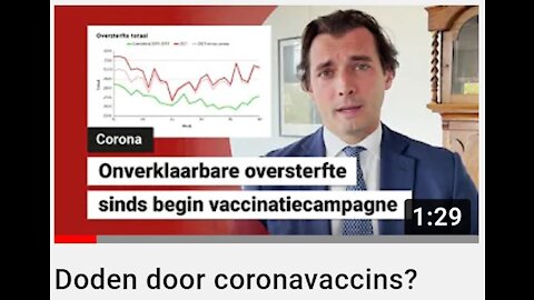Onverklaarbare oversterfte sinds begin vaccinatiecampagne