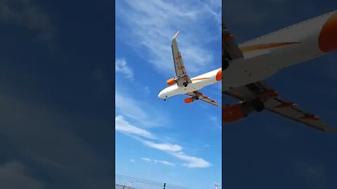 Aterragem no aeroporto do Porto
