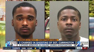 Two arrested for August shooting of BPD Sergeant Isaac Carrington