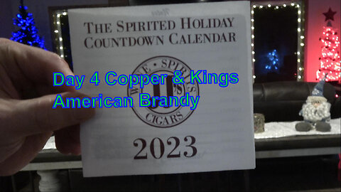 Whiskey Wednesday, The Spirited Holiday Countdown Calendar from JJ’s Day 4 Copper&Kings Brandy