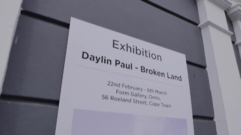 SOUTH AFRICA - Cape Town - Daylin Paul's Broken Land exhibition (Video) (dSd)