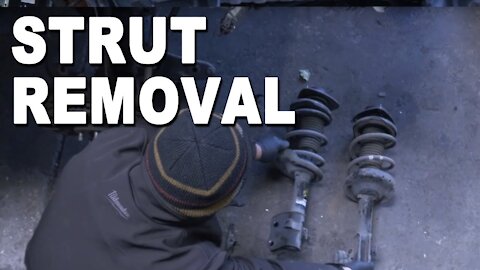 How to remove a Strut - 2012 Subaru Forester