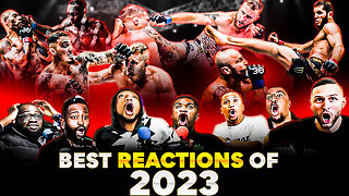 Best REACTIONS of 2023 | Reacting to CRAZY UFC KO's and Submissions‼️💥
