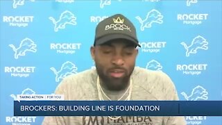 Michael Brockers likes the big-man foundation Lions are building
