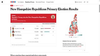 EP/5 New Hampshire Republican primary analysis