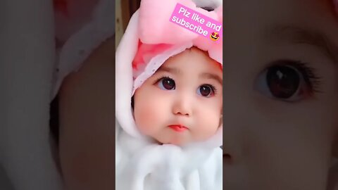 Cute Baby try not to smile Challenge #41 #shorts