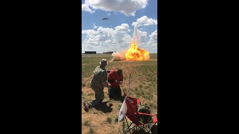 Midland AirSho Explosions