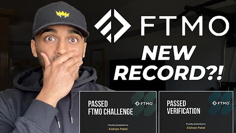 $100,000 FTMO Challenge AND Verification in UNDER 9 HOURS.