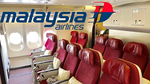 MALAYSIA AIRLINES A330-300 Economy with EXTRA legroom! HKG-KUL