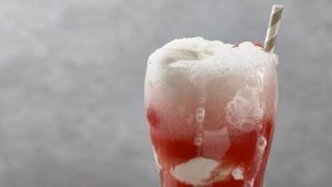 Watermelon Soda Float