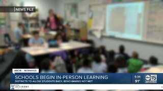 Queen Creek students head back to the classroom Monday
