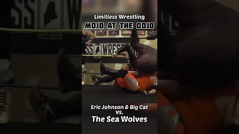 Big Cat vs. The Sea Wolves #clips #prowrestling #wrestling #dojo #highlights #wrestlingcommunity