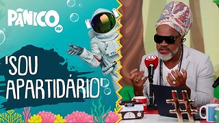 'Sou apartidário', diz Carlinhos Brown