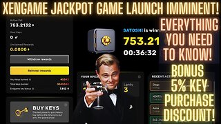 XenGame JackPot Game Launch Imminent! Everything YOU Need To Know! Bonus 5% Key Purchase Discount!