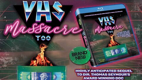 "VHS Massacre Too" Blu-ray has arrived!