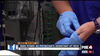 Man poses as physician's assistant at hospital