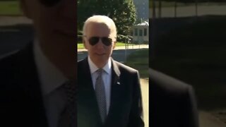 Biden Awkwardly Backs Away From Reporters As His Presidency Falls Apart | #shorts