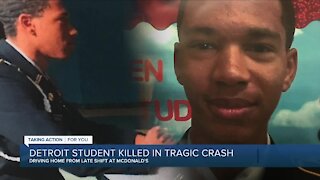 Detroit student killed in tragic crash