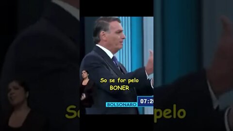 Bolsonaro vs Boner - Debate presidencial com Lula #shorts