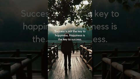The Key to Success: Unlocking Happiness from Within
