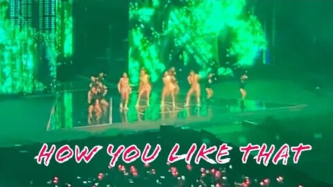 221114 BlackPink Born Pink - How You Like That - Newark Day 1