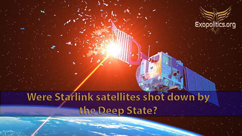 Were Starlink satellites shot down by the Deep State?