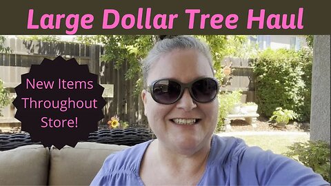 Large Dollar Tree Haul/New Items/School Supplies, Fall Floral, Crafter's Square, Kitchen & More