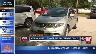 Woman suing Lyft over bad background check