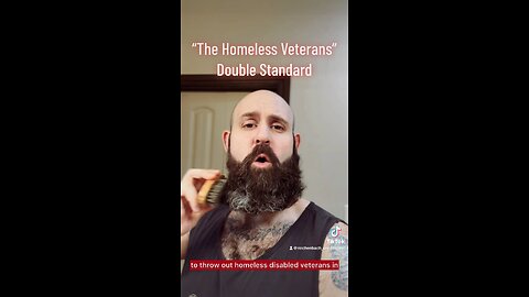 “The Homeless Vet” Double Standard: How come it’s okay to throw vets out to make room for illegals?