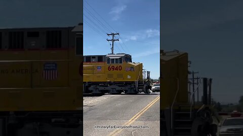 New Repainted Union Pacific AC4400CW, 7-16-2023