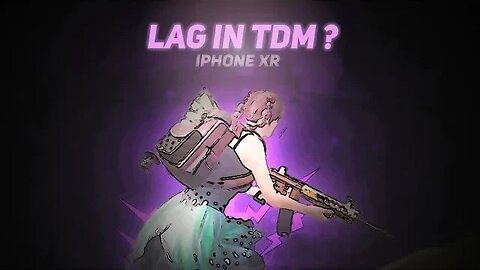 IPHONE XR TDM GAMEPLAY | DOES IT LAG ? | PUBG MOBILE