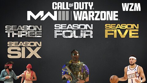 Modern Warfare III & Warzone Season 3, 4,5 and 6 leaks